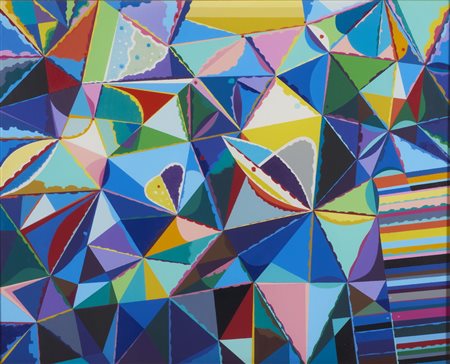 ZAZA MICHELE (n. 1948) - PAESAGGIO CELESTE.