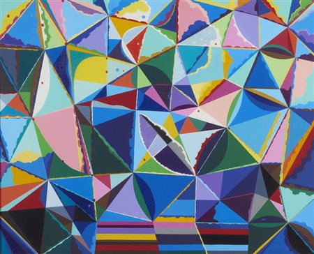 ZAZA MICHELE (n. 1948) - PAESAGGIO CELESTE.