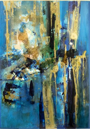 DONATELLI ROBERTO (n. 1953) - EQUATION, VERTICAL WAVES.