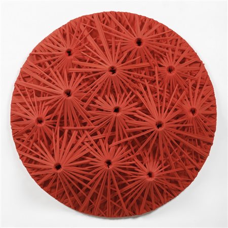 CAVALLINI EMILIO (n. 1945) - LINEAL FRACTAL - RED.