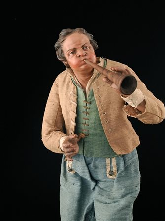 Zampognaro soffiante