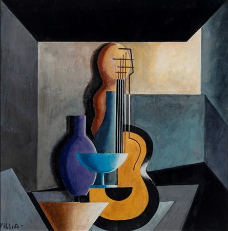 Fillia (1904 - 1936)  - Plasticità di oggetti, 1928