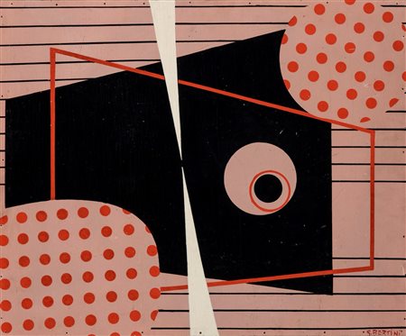 Gianni Bertini (Pisa 1922 - Caen 2010)  - Senza titolo