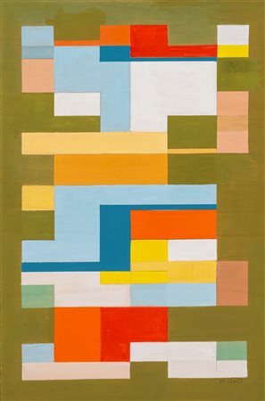 Manlio Rho (Como 1901 - 1957)  - Composizione, 1953