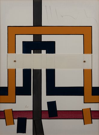 Aldo Mondino (Torino 1938 - 2005)  - Senza titolo