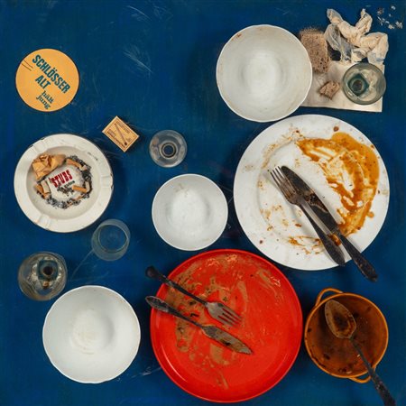 Daniel Spoerri (Galati 1930 - Vienna 2024)  - Restaurant Spoerri - 15 marzo 1972, 1972