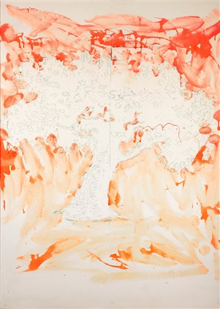 Mario Schifano (Homs 1934 - Roma 1998)  - Senza titolo, 1979/'80