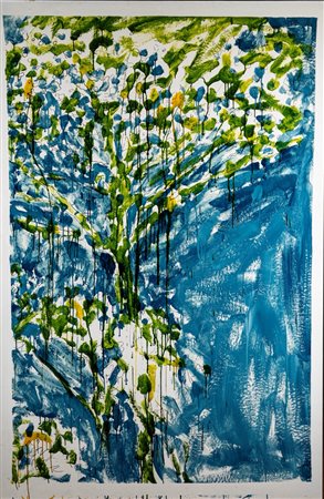 Mario Schifano (Homs 1934 - Roma 1998)  - Ossigeno. ossigeno, 1982