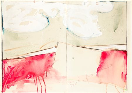 Mario Schifano (Homs 1934 - Roma 1998)  - Senza titolo, 1973