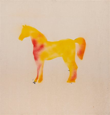 Mario Schifano (Homs 1934 - Roma 1998)  - Senza titolo, 1979/'80