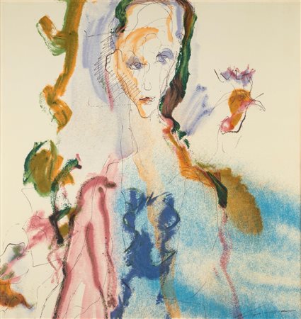 Ernesto Treccani (Milano 1920 - 2009)  - Volto