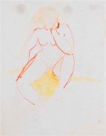 Antonietta Raphaël Mafai (Kaunas 1895 - Roma 1975)  - Nudo, (1963)