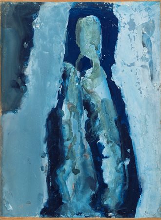 Mario Sironi (Sassari 1885 - Milano 1961)  - Figura, 1957 ca.