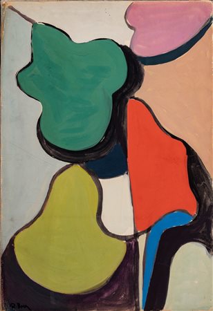 Pompeo Borra (Milano 1898 - 1973)  - Pittura astratta, 1950s