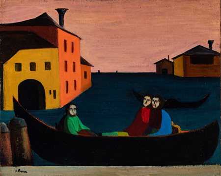 Pompeo Borra (Milano 1898 - 1973)  - Senza titolo