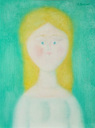 Antonio Bueno (Berlino 1918 - Fiesole 1984)  - Fanciulla bionda, 1970 ca.