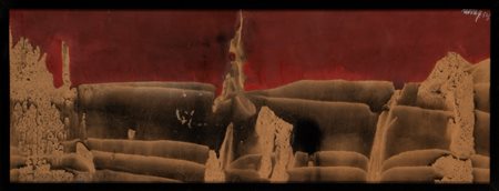 Gianni Dova (Roma 1925 - Pisa 1991)  - Composizione, 1952