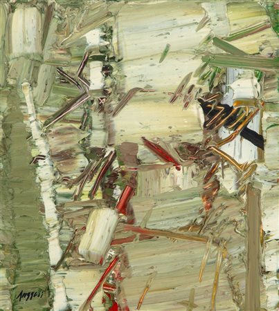 Piero Ruggeri (Torino 1930 - Avigliana 2009)  - Paesaggio, 1978