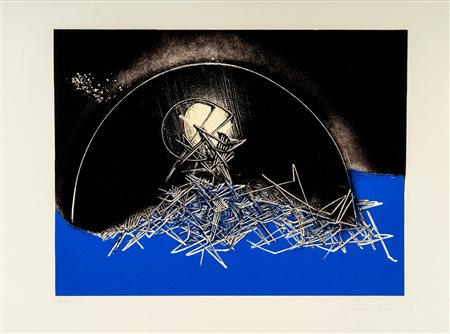 Emilio Scanavino (Genova 1922 - Milano 1986)  - Senza titolo