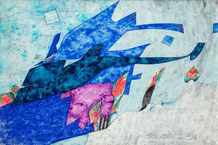 Gianni Dova (Roma 1925 - Pisa 1991)  - Senza titolo