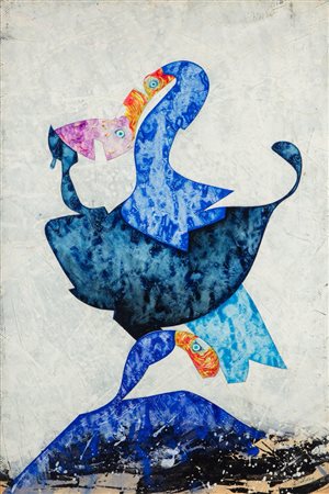 Gianni Dova (Roma 1925 - Pisa 1991)  - Senza titolo