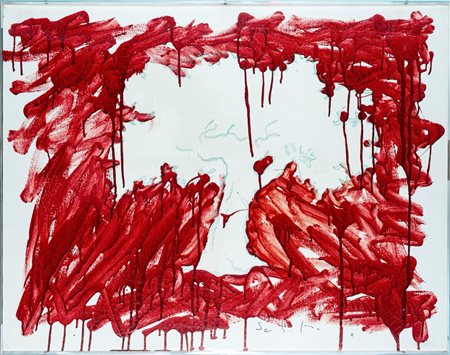 Mario Schifano (Homs 1934 - Roma 1998)  - Albero, 1980