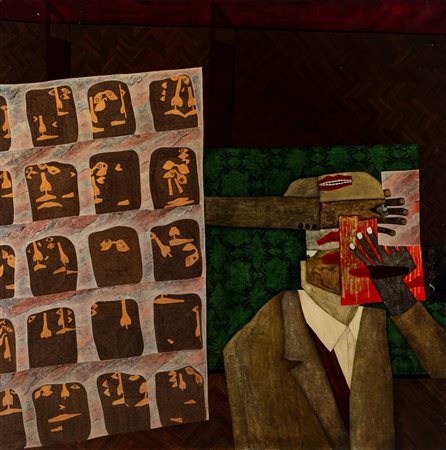 Angelo Cagnone (Carcare 1941)  - Come mosche, 1964/'65