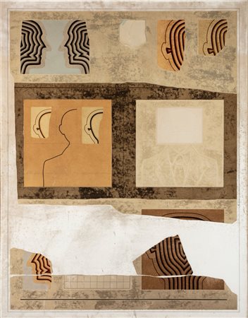 Angelo Cagnone (Carcare 1941)  - Dei pronomi, 1977