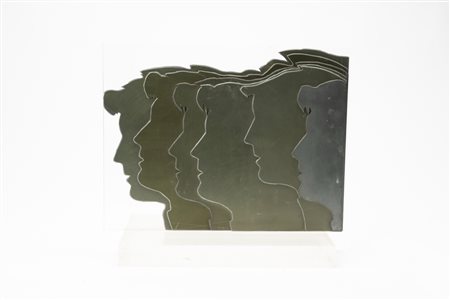 Mario Ceroli (Castel Frentano 1938)  - Profili, 1975