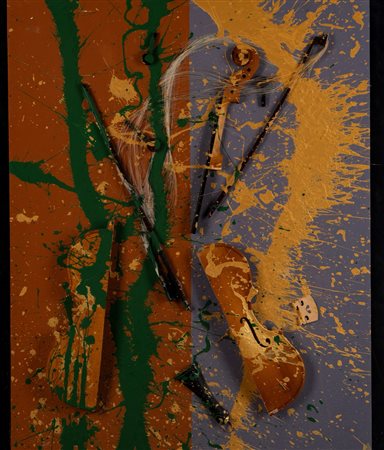 Fernandez Arman (Nizza 1928 - New York 2005)  - Senza titolo