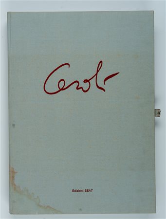 Mario Ceroli (Castel Frentano 1938)  - portfolio completo di 40 fotolitografie, es. 1735/2000, 1984