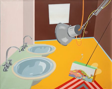 Luca Alinari (Firenze 1943)  - Lavandini, 1973