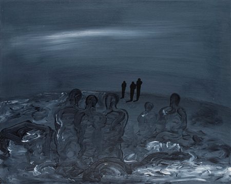 Mafonso (Frattaminore (NA) 1948 - Caserta 2019)  - Vanno tutti verso il nulla, 1997