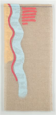 Giorgio Griffa (Torino 1936)  - Dall'alto, 1987