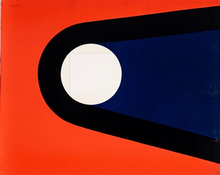 Walter Fusi (Udine 1924 - Colle val d'Elsa 2013)  - Senza titolo, 1966