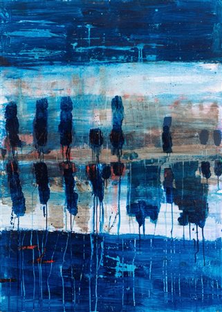 Giovanni Frangi (Milano 1959)  - Notte notte, 2001