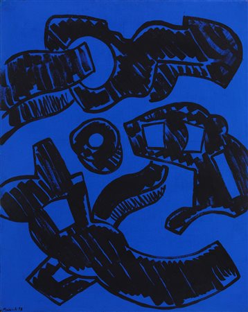 CARLA ACCARDI
Grigioscurocobalto, 1997