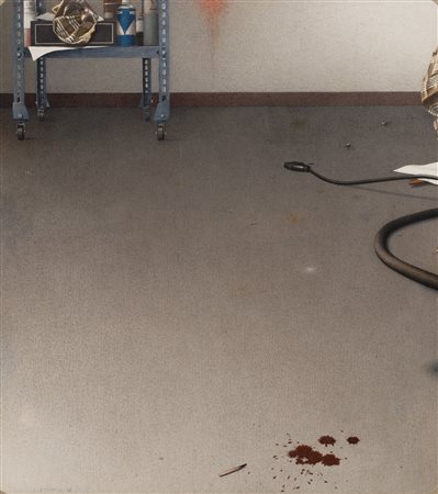 GIANFRANCO FERRONI
Pavimento-carrello-Milano, 1976