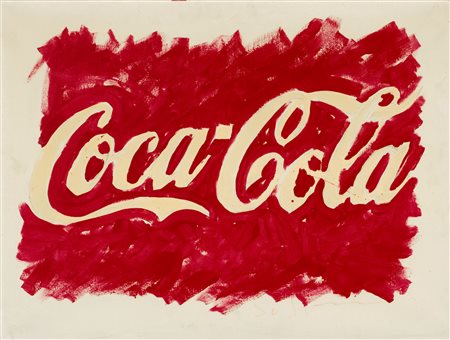 MARIO SCHIFANO
Senza titolo, anni '70