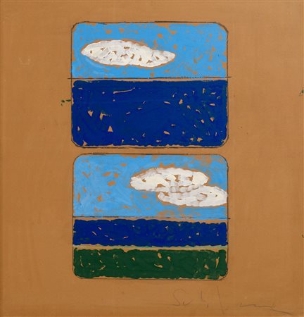 MARIO SCHIFANO
Senza titolo, anni '70