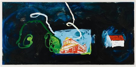 MARIO SCHIFANO
Facciata, 1990