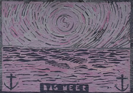 ALDO MONDINO
Das Meer, 1981