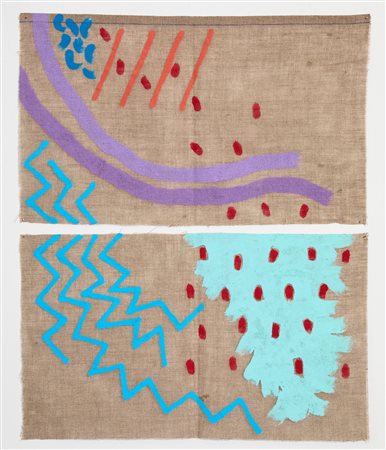 GIORGIO GRIFFA
Campo azzurro, 2002