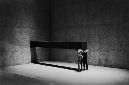 SANTIAGO SIERRA
Object measuring 600x57x52 cm held in vertical on the wall, 2016