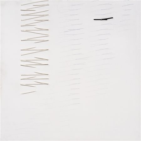 GIOVANNI CAMPUS
Interrelazionale bianco + nero, 1980