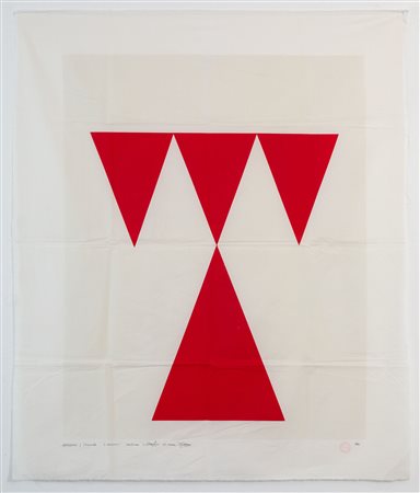 MANGELOS
Untitled (cut, red), 1978-90