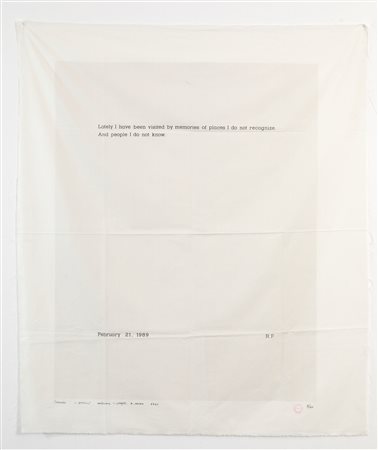 RADOSLAV PUTAR
Untitled (cut), 1990