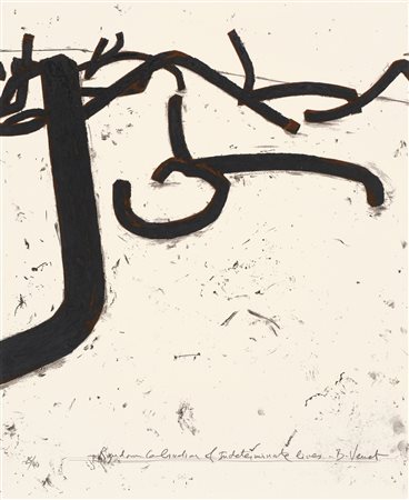 BERNAR VENET
Random Combination of Indeterminate Lines , 1995