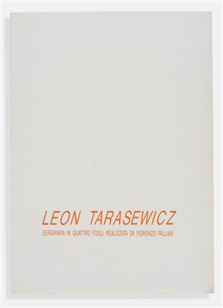 LEON TARASEWICZ
Leon Tarasewicz, 1989