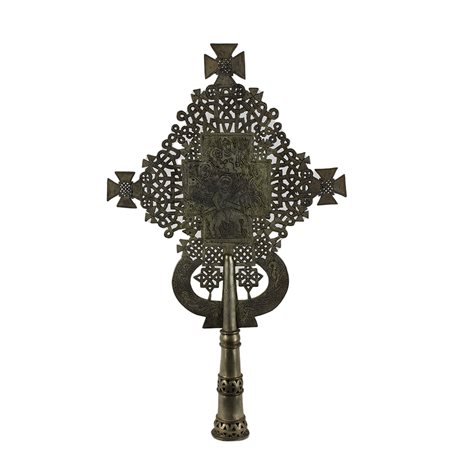 CROCE DA PROCESSIONE AMHARA